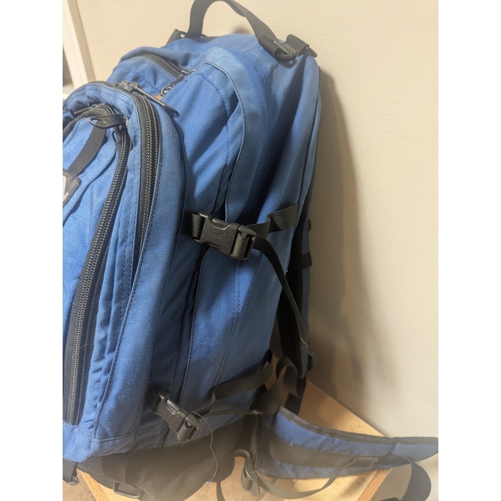 Eagle Creek Travel Backpack Blue Black Carry On Daypack Hiking‎ Waist Belt Value - Picture 11 of 16